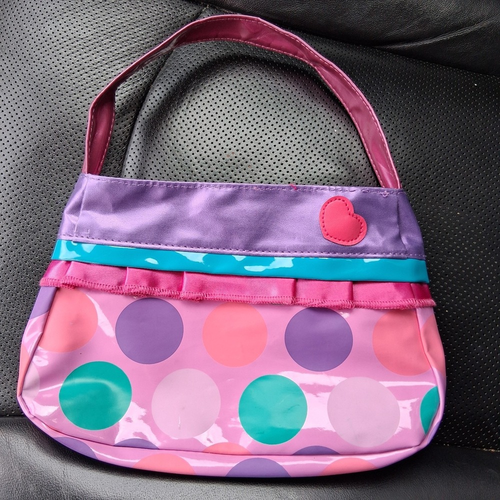 Battat Play Circle Princess Set Purse Only Replacement Bag Bright Polka Dot...